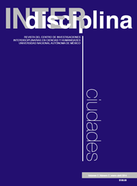 INTERdisciplina Vol. 2, No. 2, enero-abril 2014 - CIDUADES